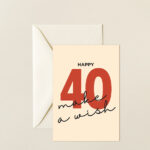 ČESTITKA HAPPY 40