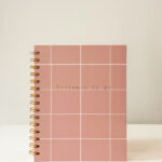 SVESKA SPIRALA LINIJE ROZE